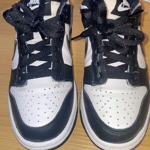 2021 womens Dunk Low 'Black White'